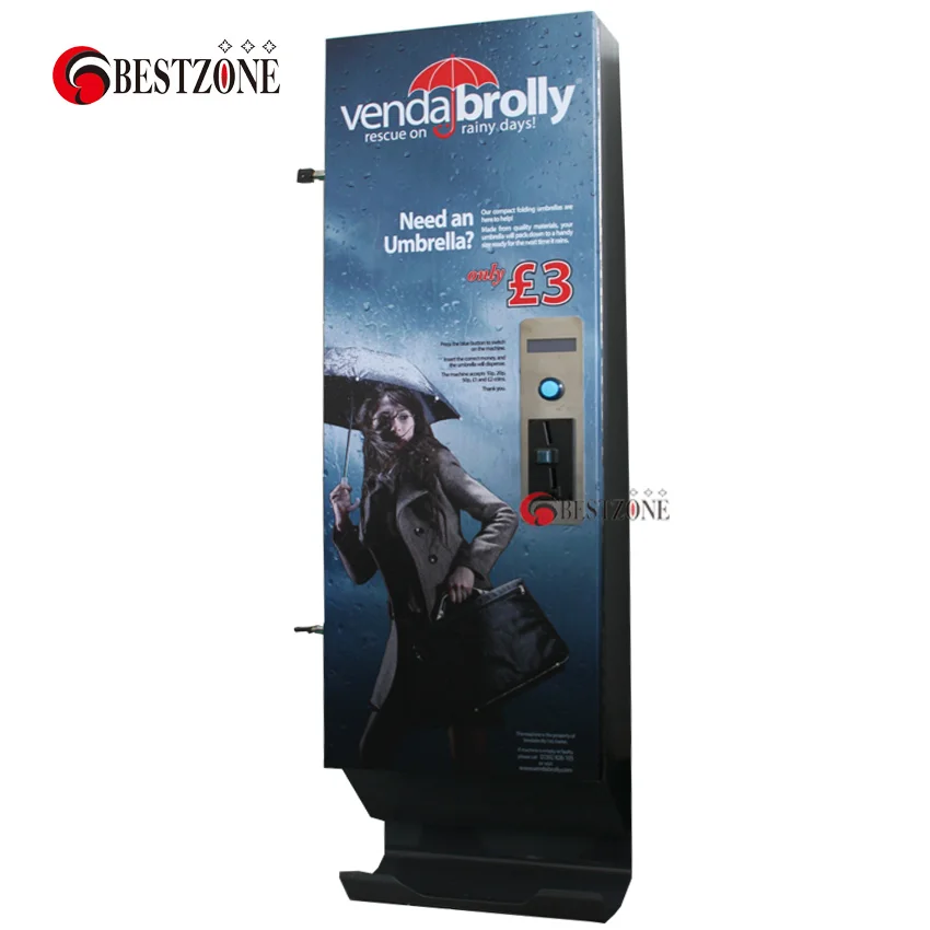 3 Selections Vending Machine With Mdb And Dex Interface For Umbrella Or