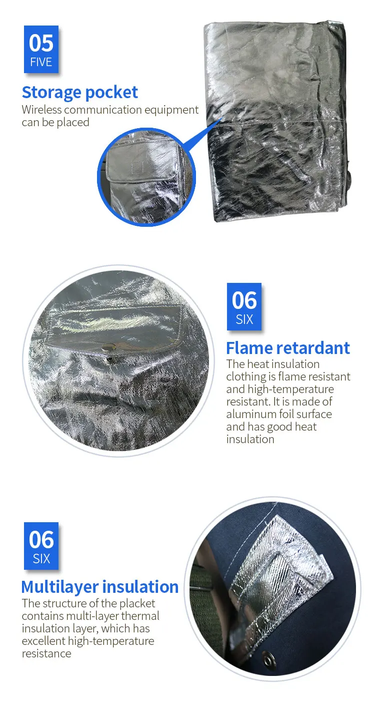 High Quality Manufacturer Fire Fighting Aluminum Fire Proximity Suit - KingCare | KingCare.net