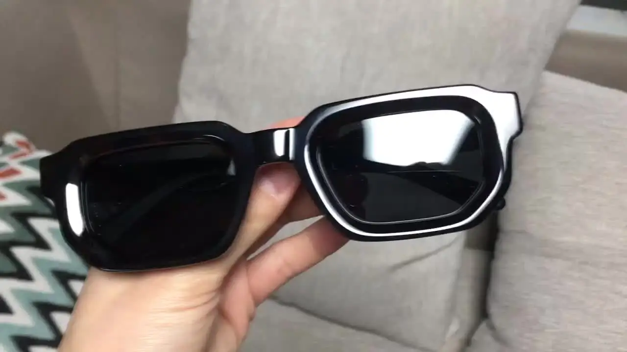 Retro Rectangle Polarized Sunglasses with TAC Lenses, UV400 Protection Sba2194d2c4784037a35d76298bdf2  main image 2