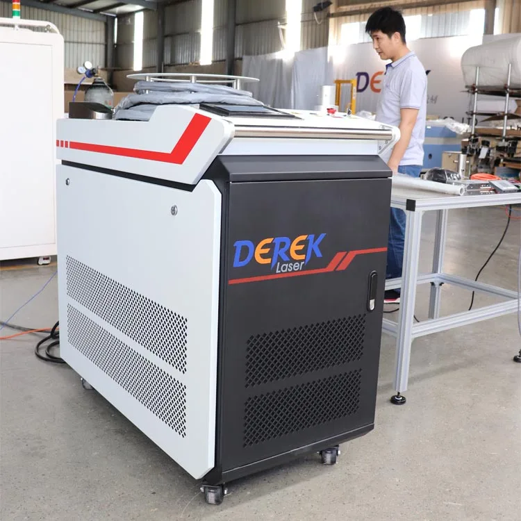 Derek 1000w 1500w Fiber Laser Welding Machine Handheld Laser Welding