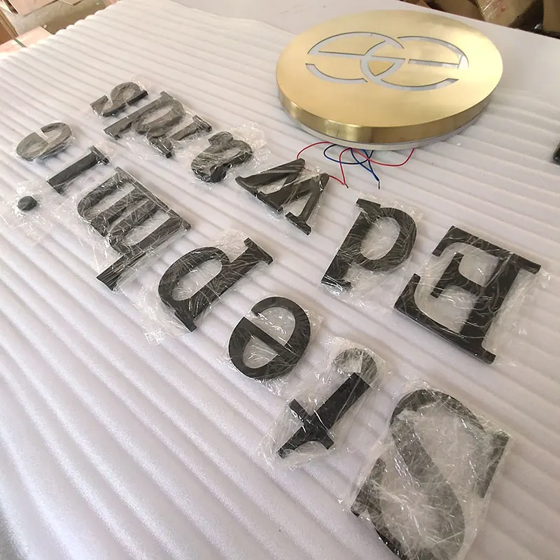 Custom Outdoor Indoor Storefront Reception 3d Black Acrylic Letters