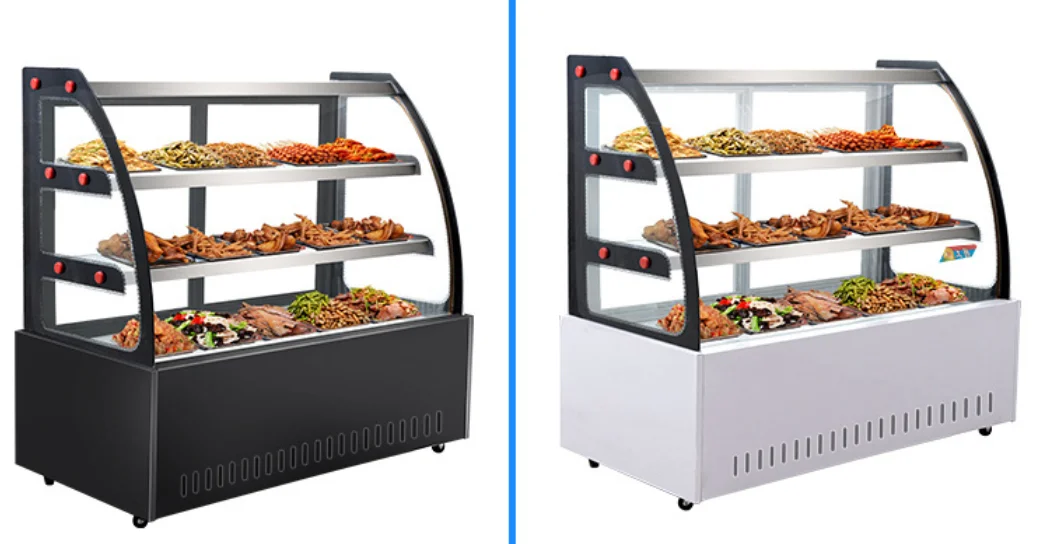 Commercial Cold Food Display Showcase Fridge Buy Glass