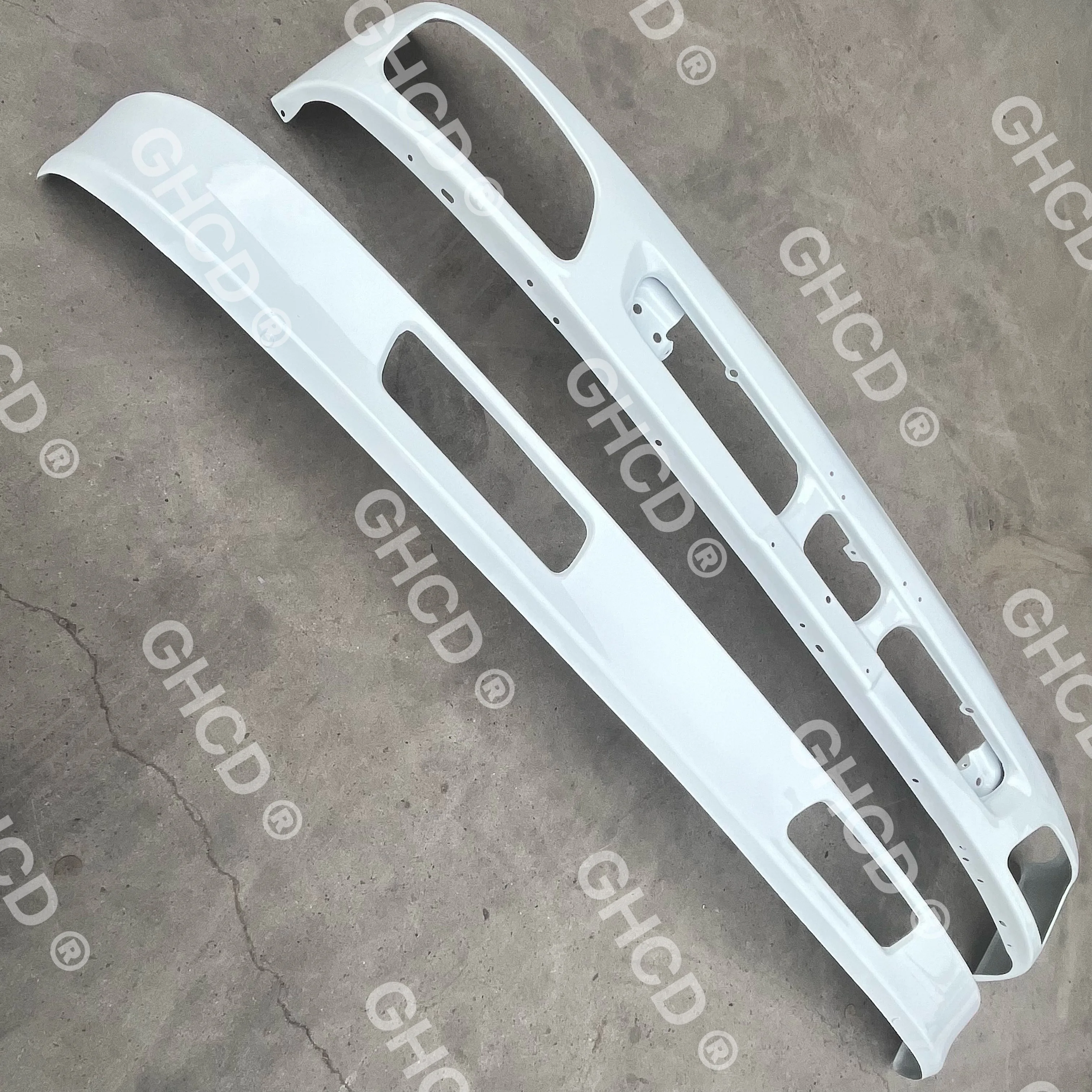 GHCD High Quality/Factory Price Japanese Truck White Upper and Lower Bumper for HINO Profia 500 details