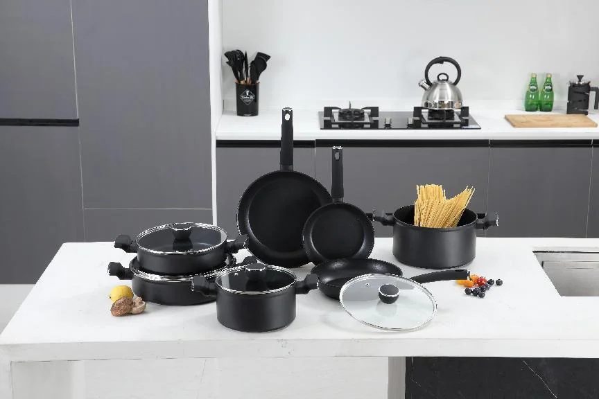 Kitchen Accessories New Products 2023 Non Stick Cookware Set Ustensiles