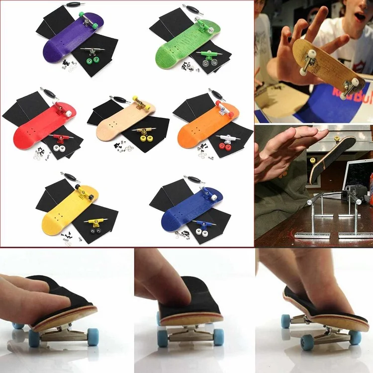 Finger Skate Skateboard Griptape Fingerboards Bushing Fingerboard