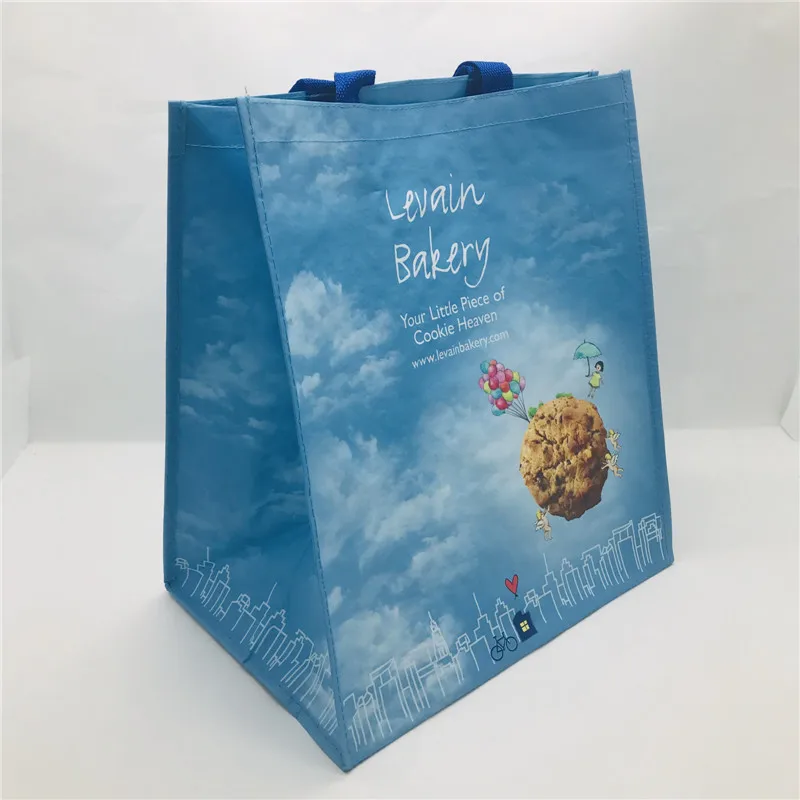 
Customized 2020 Goolden Supplier Recycled PP Shopping Bags Eco Custom Cloth Tote Bag with Logos 