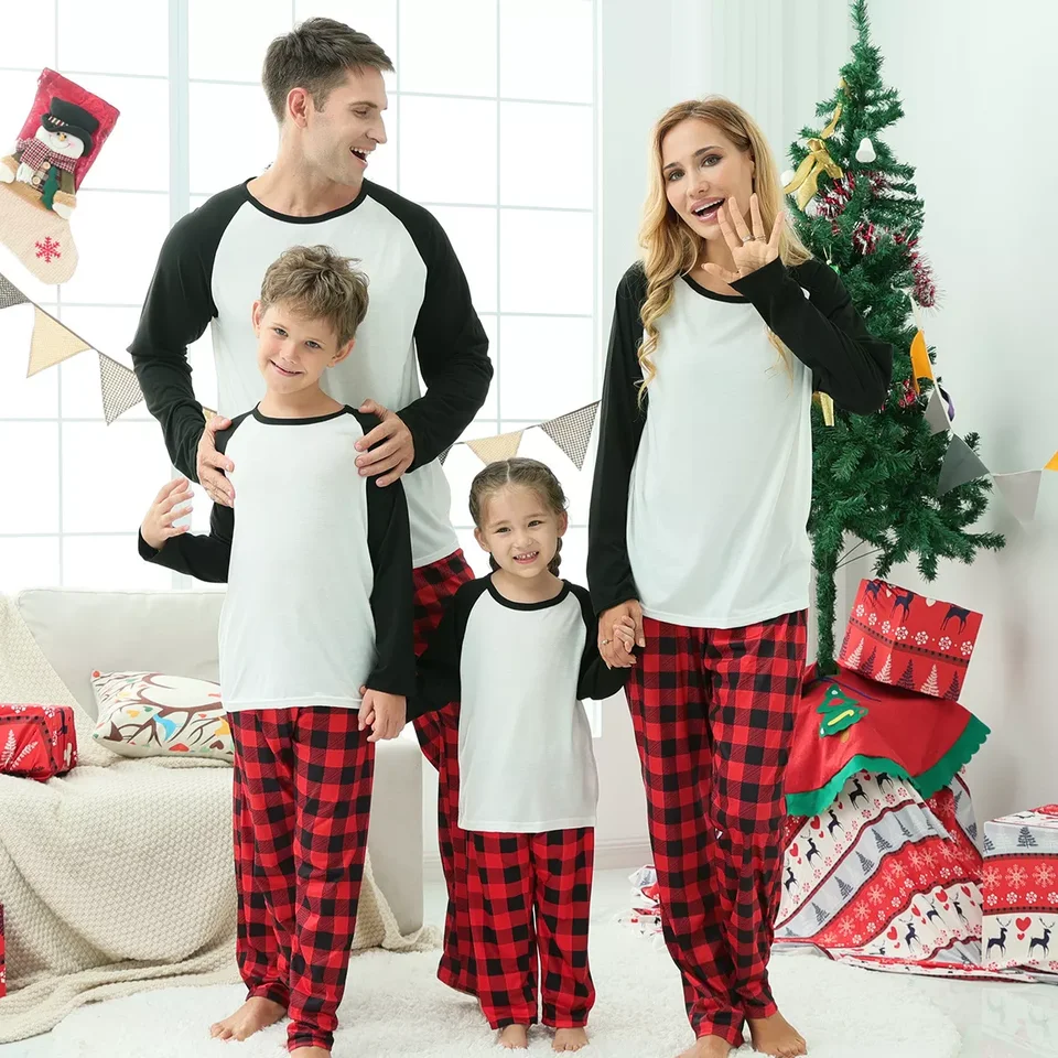 custom family wholesale long pants cozy matching christmas 3 piece sublimation sleepwear pajama sets kamui store uae 11 H45b8e37d1506402f8e7a13666dbd7d4fA