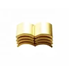 Arc shape neodymium magnet Gold-plated high-strength magnetic tile High temperature resistance 120 degrees