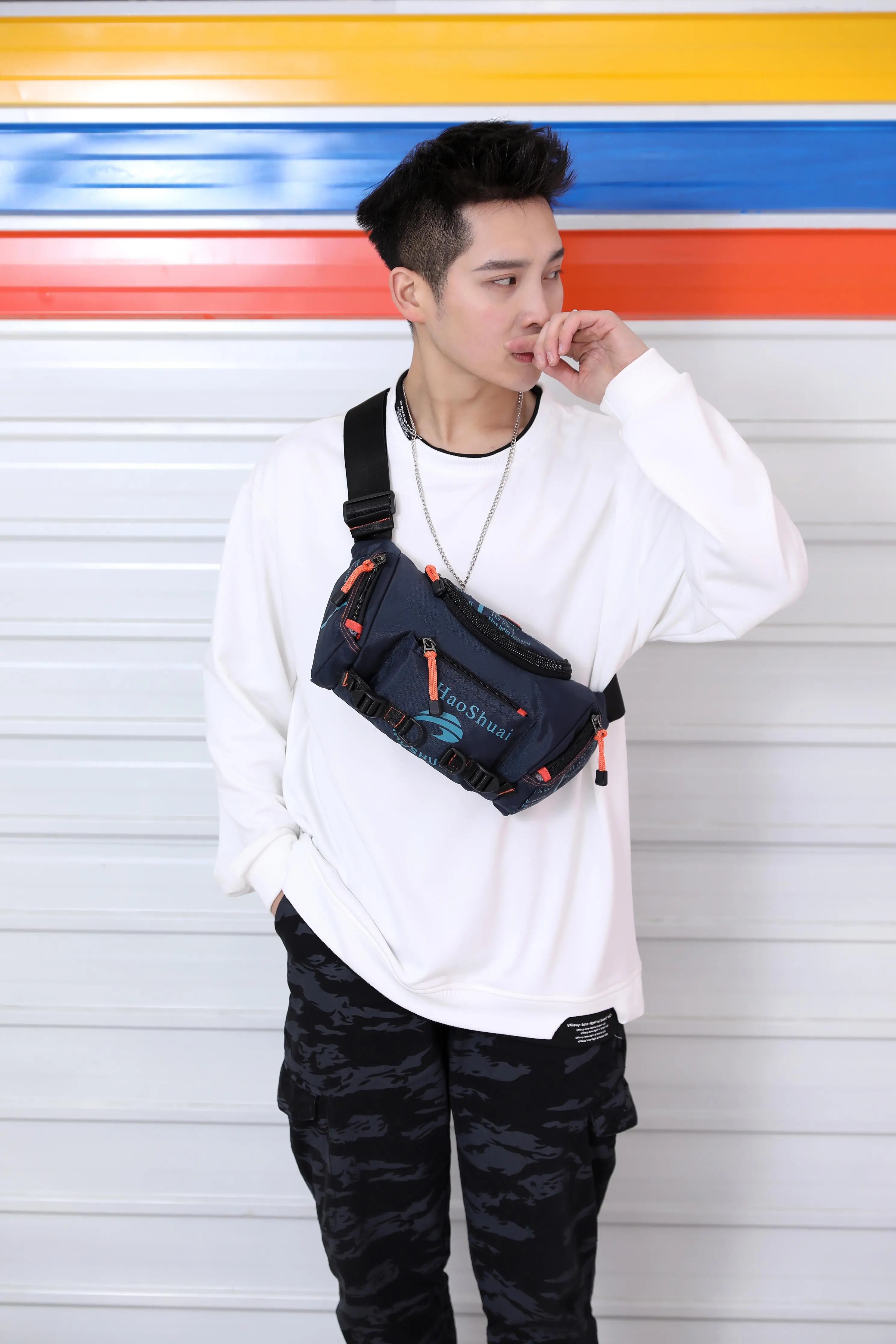 New Style 2021 Multi-functional Outdoor Chest Bag Sports Men Shoulder Crossbody Bag