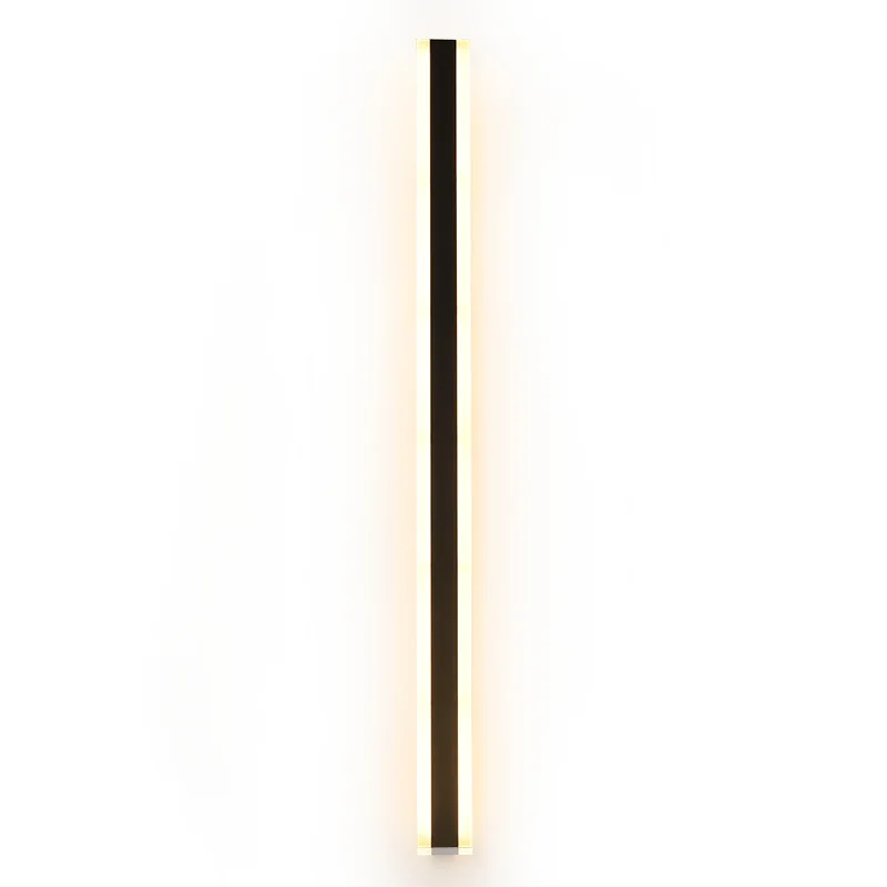 Modern Waterproof outdoor Long Strip IP65 LED wall lamp Aluminum Wall Light Garden porch Sconce Light 110V 220V