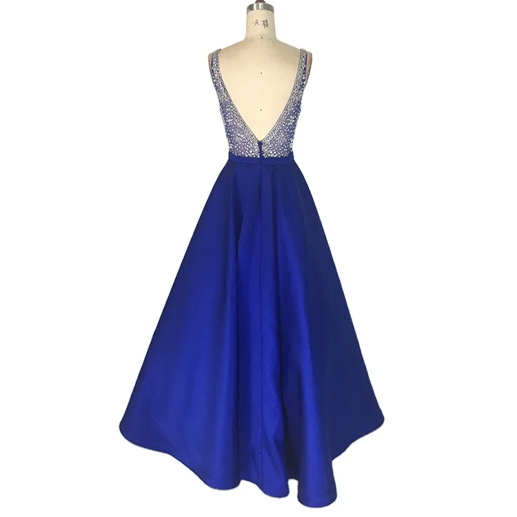 _20190813152345.jpg Sexy V neck backless long royal blue prom dresses for formal evening party