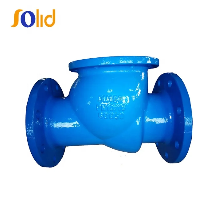 DIN standard Ductile Iron Flanged End Swing Check Valve 2.jpg