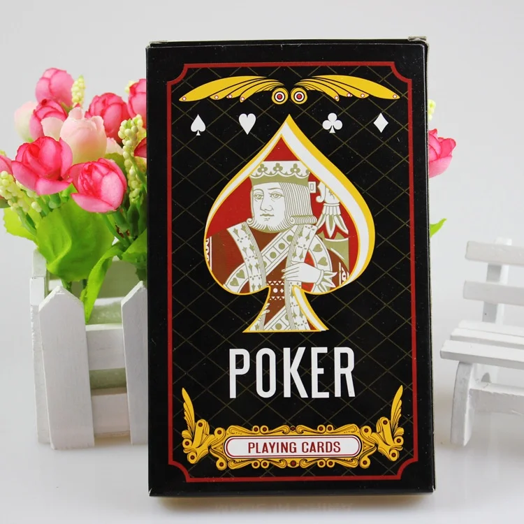 factory direct sale large black poker 10.3*16.