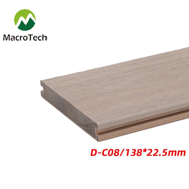Hot sale premium quality easy installation wood plastic composite decking flooring