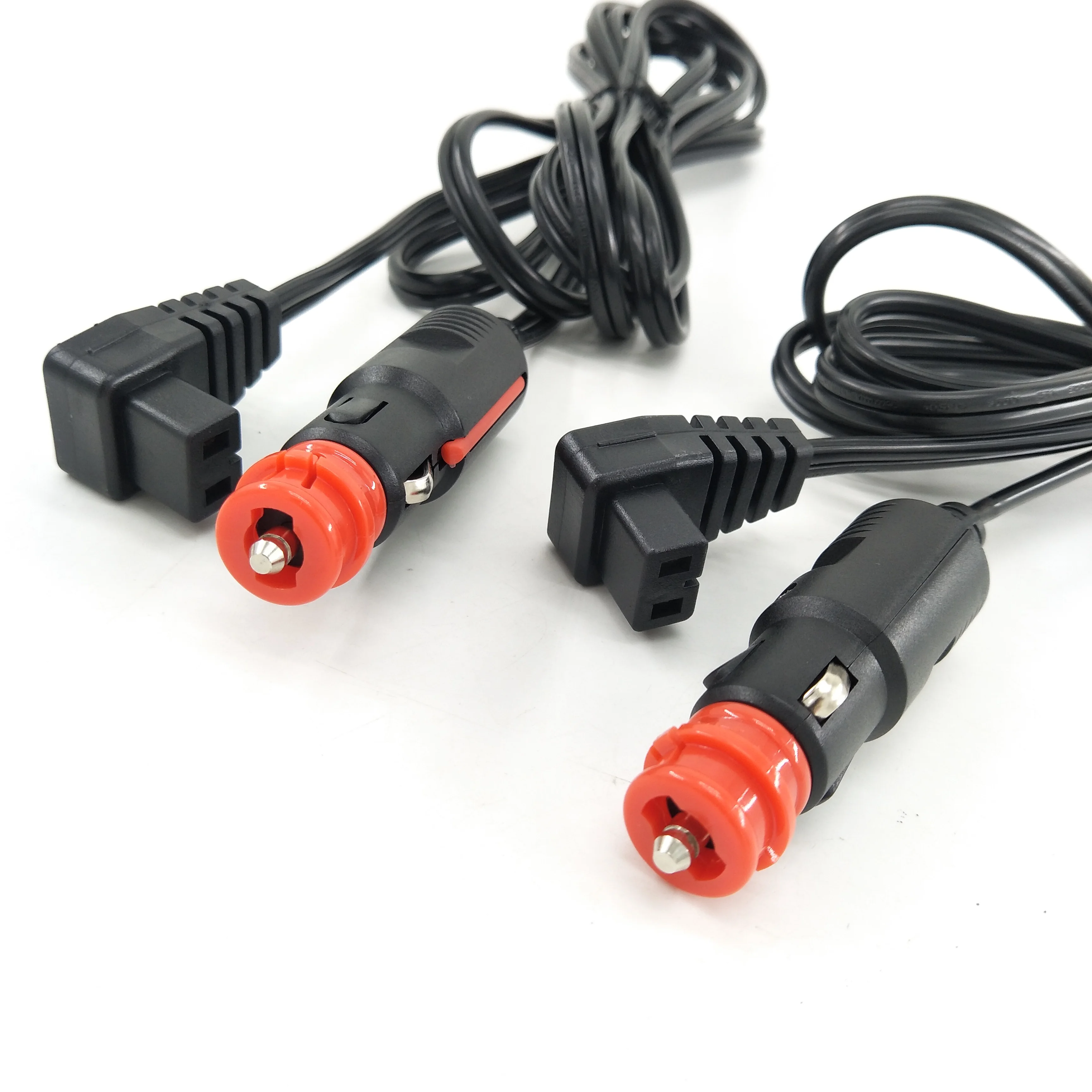 Custom Cigarette Lighter Extension Cord Crocodile Clip Power Cord Car