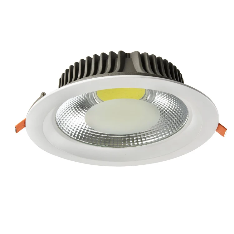 Wholesale aluminum flat cob led 5w 10w 15w 20w 30w recessed downlight cob downlight