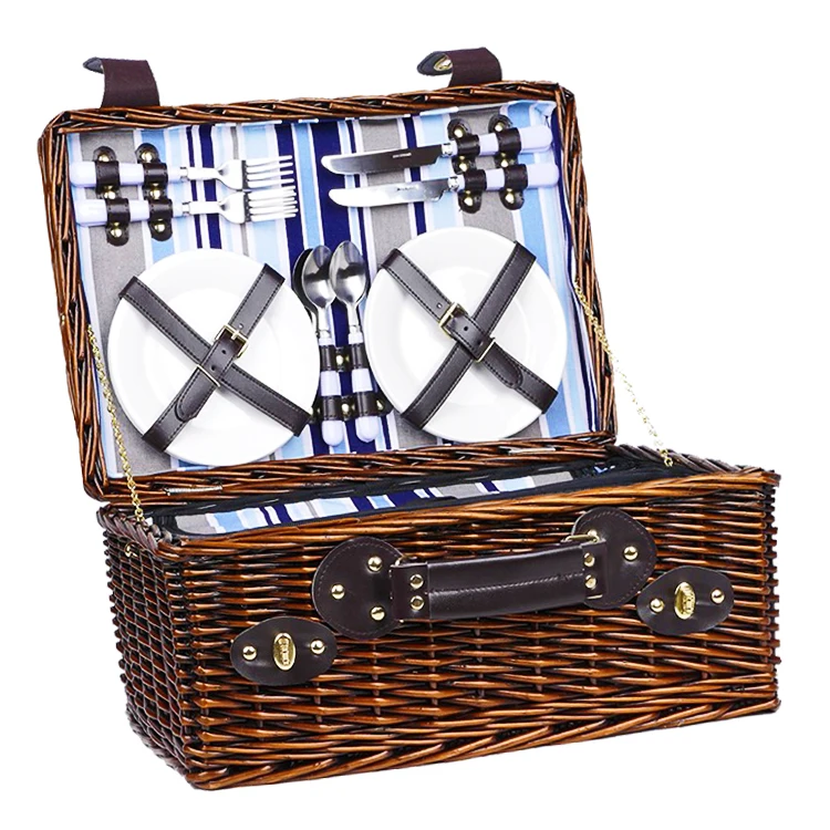 Cheap Wicker Picnic Basket Storage Gift Picnic Basket Set Buy Wicker Hamper Camping Cooler