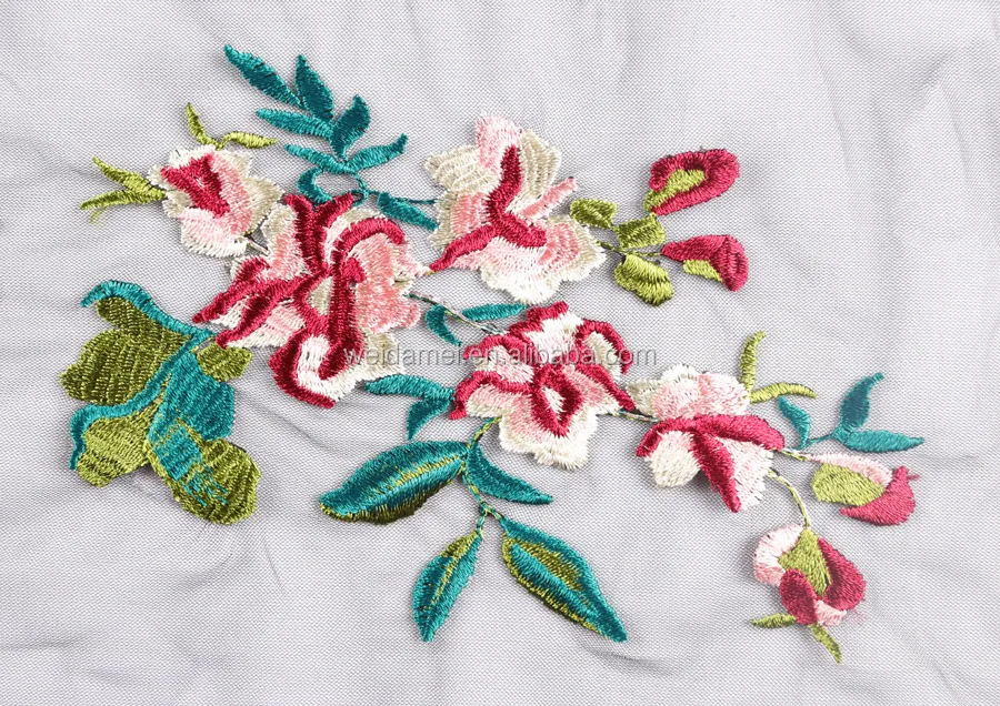 Black Mesh Embroidery Lace Fabric