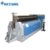 Accurl W11S 3 roller electric rolling pipe bending machine