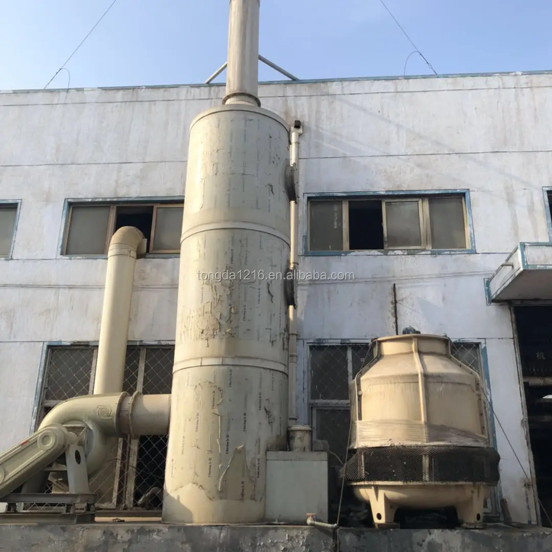 Industrial Waste Gas Wet Scrubber Tower Waste Gas Treatment Equipment