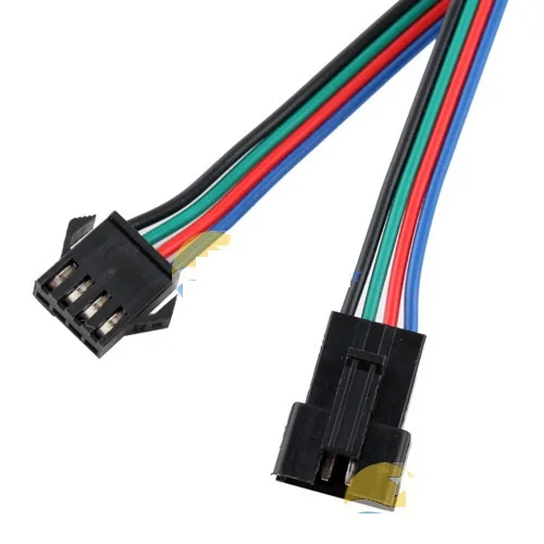 LED FOK rgb 4 pin connecteur for RoHS Certification DC 12V 5M 10M 5050 SMD RGB LED Strip light