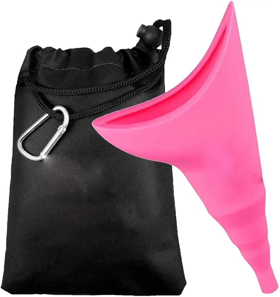 wholesale travel camping outdoor standing pee reusable silicone