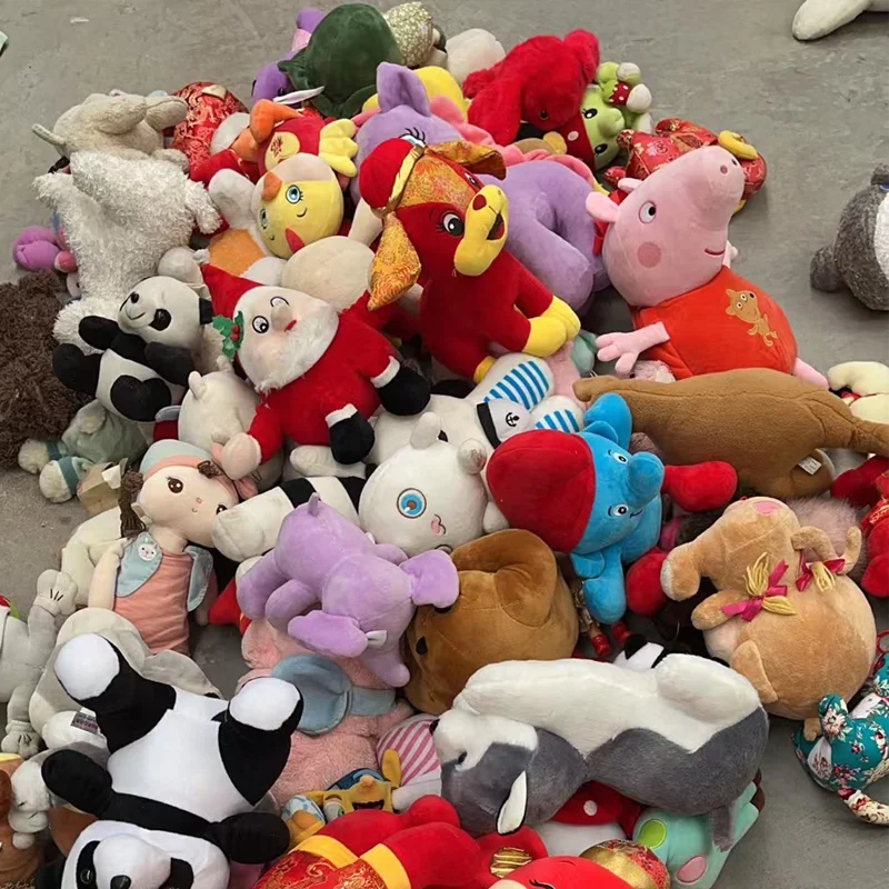 Wholesale Cartoon Used Toys Japan Bales Second Hand Plush Toys For