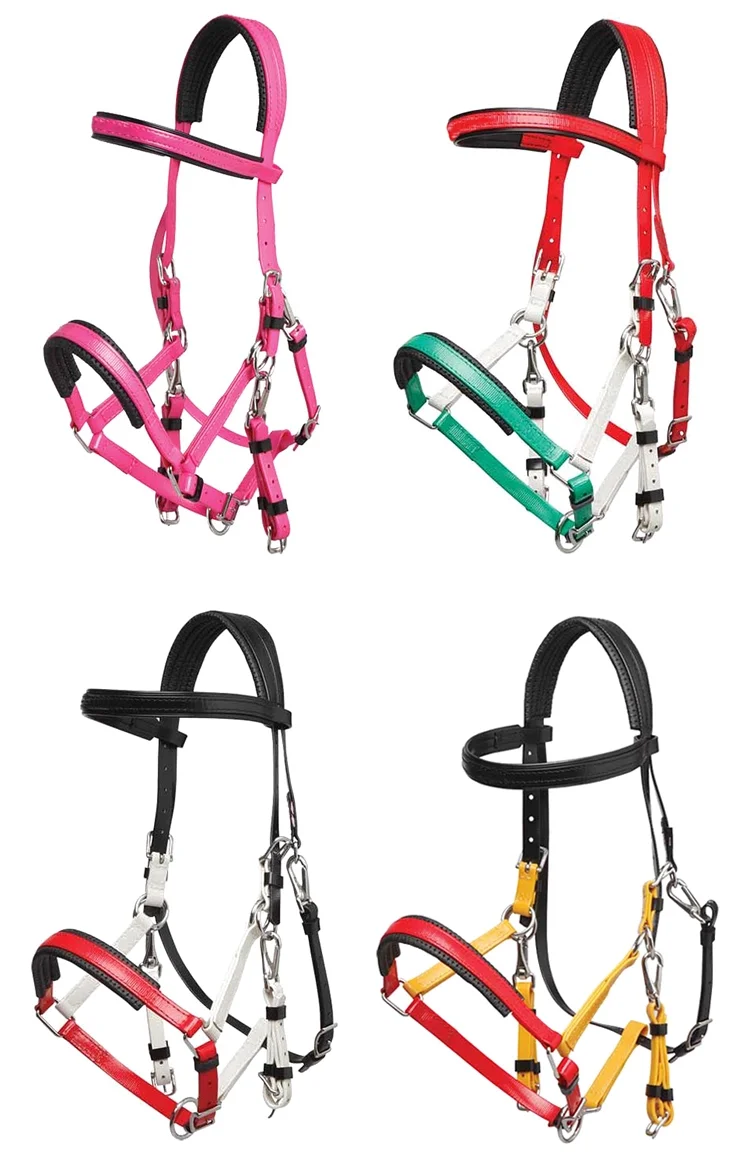 Wholesale Fashion Pvc Plastic Horse Bridles High Tensile Waterproof Pvc