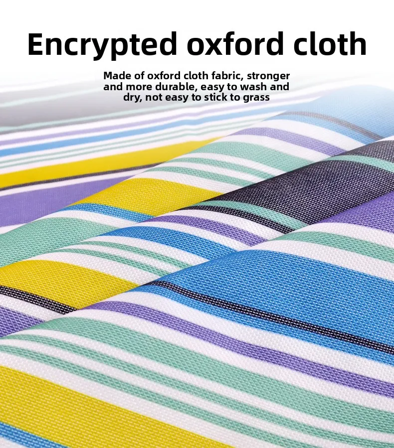 Waterproof Water-Proof PVC Outdoor Picnic Mat Thick Oxford Cloth for Parks and Lawns Widened Enlarged Portable Camping Mat