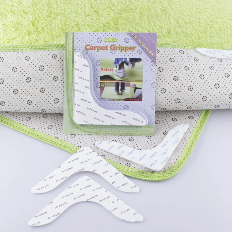 
2020 Amazon Ideal non slip rug grippers pads anti curling carpet tape for binding carpet edge 