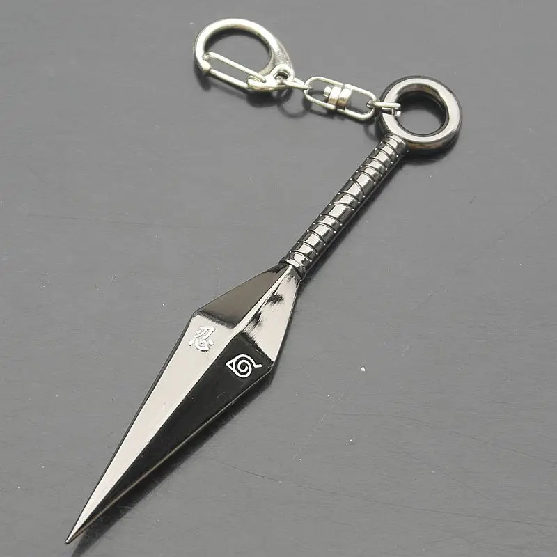 Popular Anime Naruto Swordjewelry Ninja Kunai Weapon Keychains - Buy ...