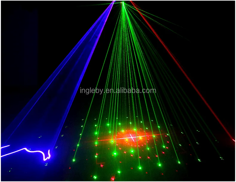 Professional Laser Beam Show Effect Cheap Laser Projector 6 Eyes Rgb