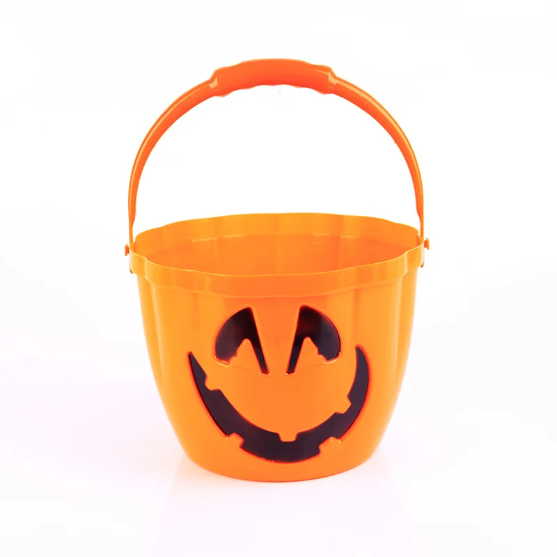 Wholesale Kids Led Light Up Pumpkin Halloween Candy Bucket Buy