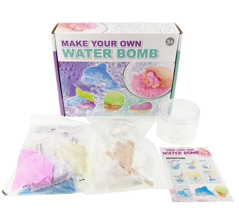 Amazon Hot Selling Diy Bath Bombs Kit Gift Toy Buy Buy Wholesale Make
