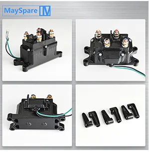 XINQI 4x4 Winch accessories 12v/24v 500A Universal Winch Relay, Winch Solenoid