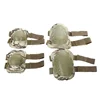 4 Pcs Adult Tactical Combat Protective Pad Set Gear Sports Military Knee Elbow Protector Elbow & Knee Pads motor dizlik