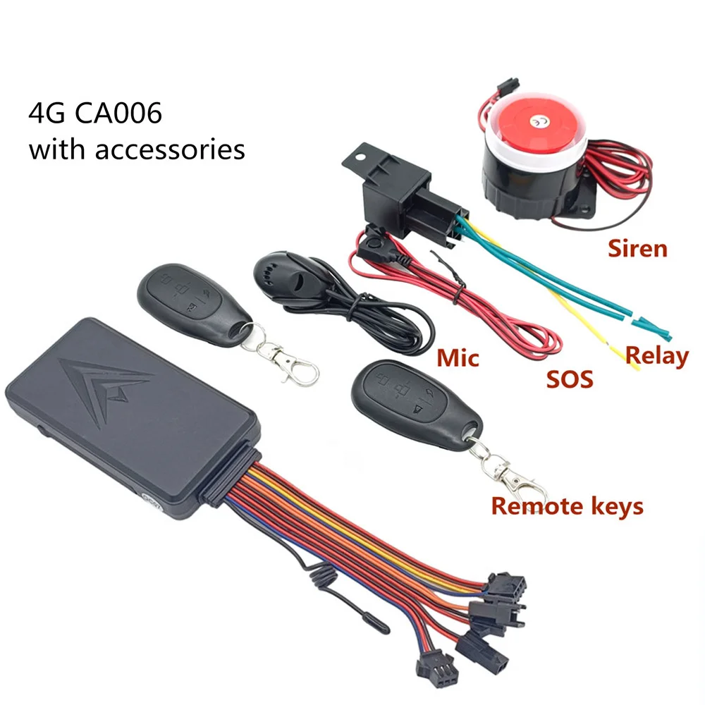 4g Wired Smart Gps Tracker Battery Realtime Positioning Gps Tracking