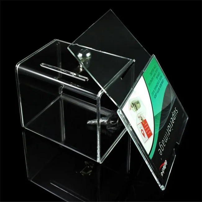 Acrylic Suggestions Box,Plastic Suggestion Box Idea