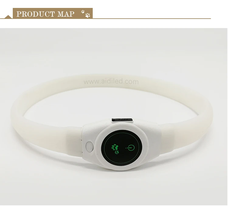 Amazon Seller Safety Belt High Visibility LED Nylon Dog Collar
