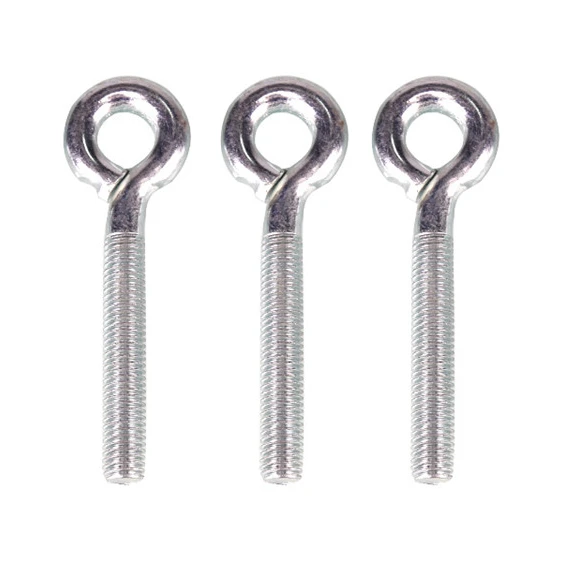 
Eye Screw Hook Carbon Steel 3/8 Inch Automotivel Bolts Retail 