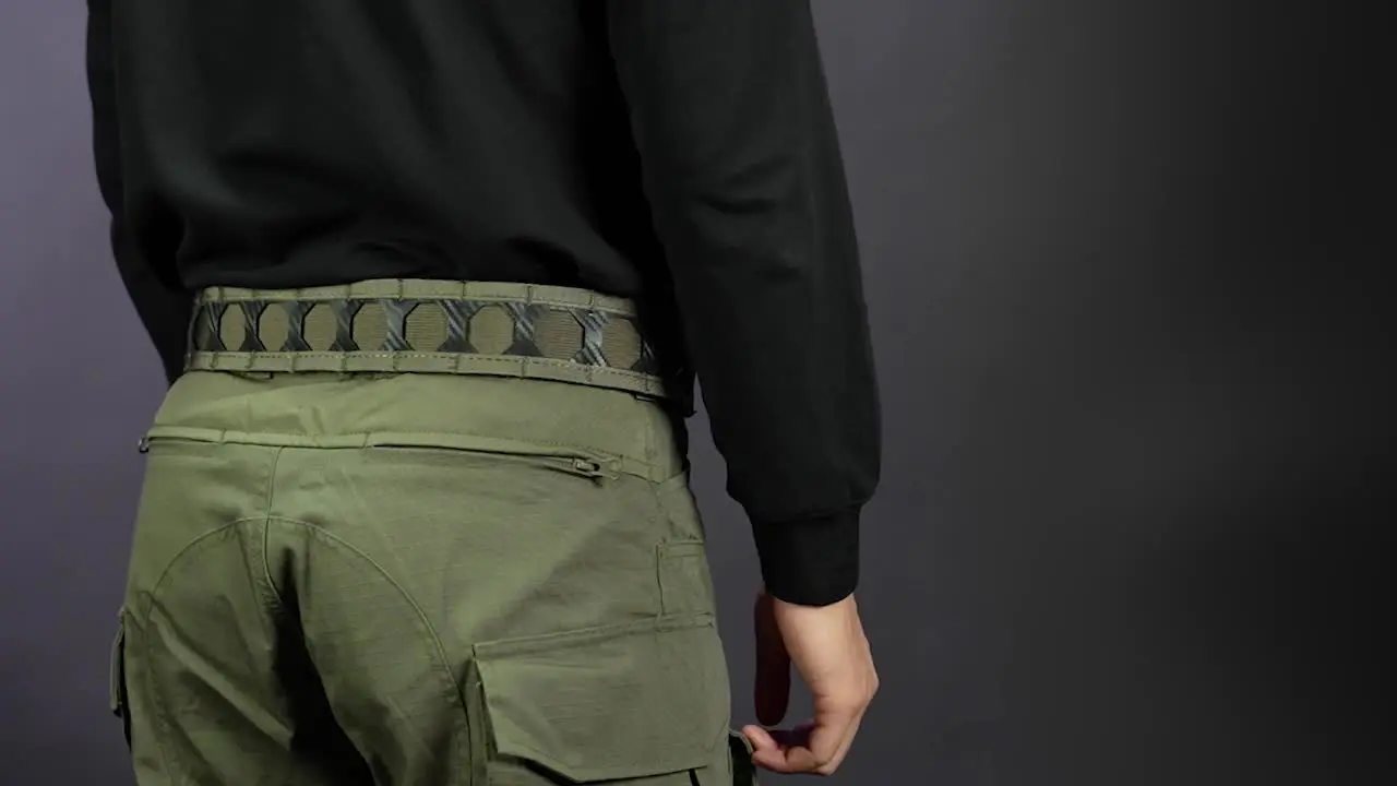 IDOGEAR 2" Tactical Belt Quick Release Metal Buckle Laser MOLLE Airsoft