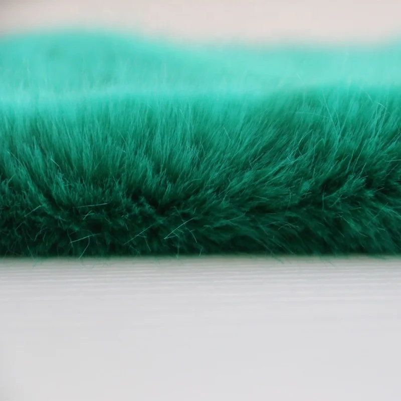 
High-grade Fake Rabbit Hair Fur Fabric Long Hair Faux Fur Fabric 