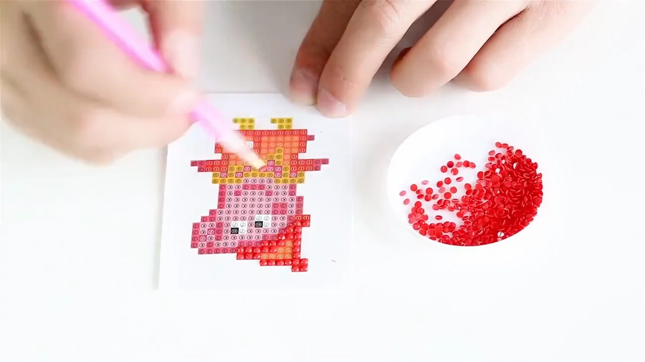 diy mini-patterns diamond painting for children