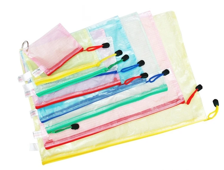 Poly Zip Lock Envelope File Folder A4 Pouch Factory Price Custom