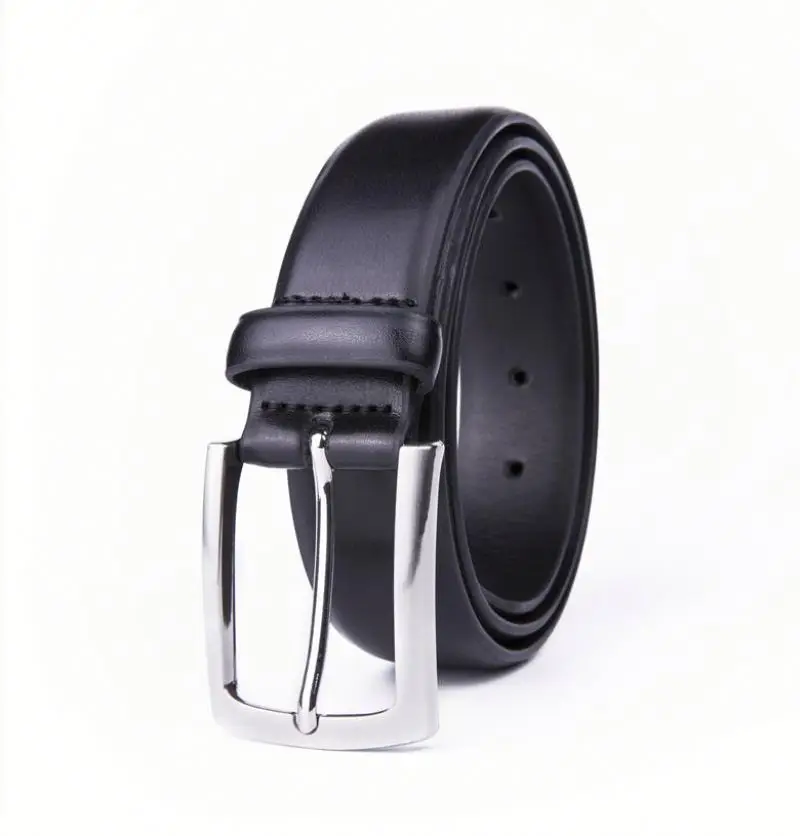 Alfa Men Belt Set Chastity Official Leather Belt For Men Genuine Black ...