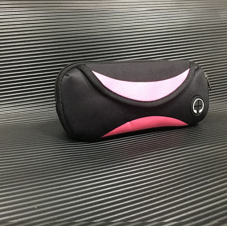 Solid Spandex Jogging Waist Bag Wholesales Nylon Polyester Running Waist Packs Cellphone Glasses Sports Slim Neoprene Bum Bag