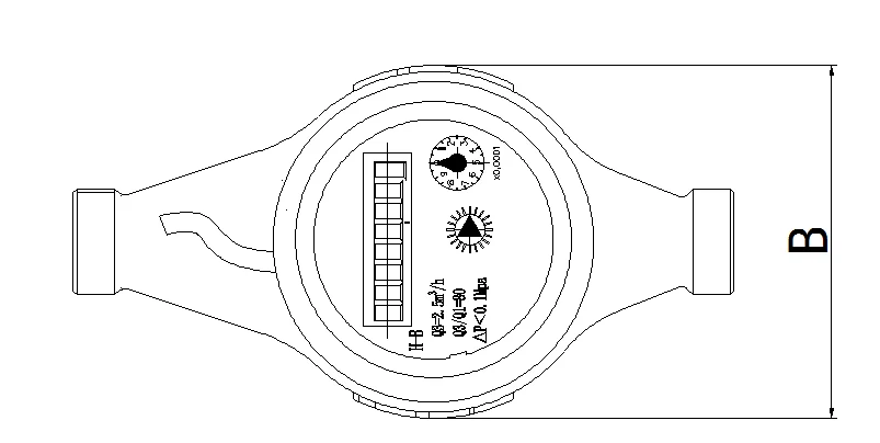 Imported high precision rs485S water meter - ANKUX.COM