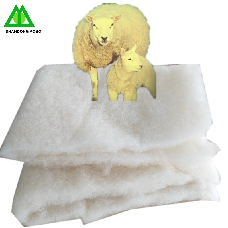 Wholesale Ecofriendly 50mm 100 Filling Material Wool Felt For