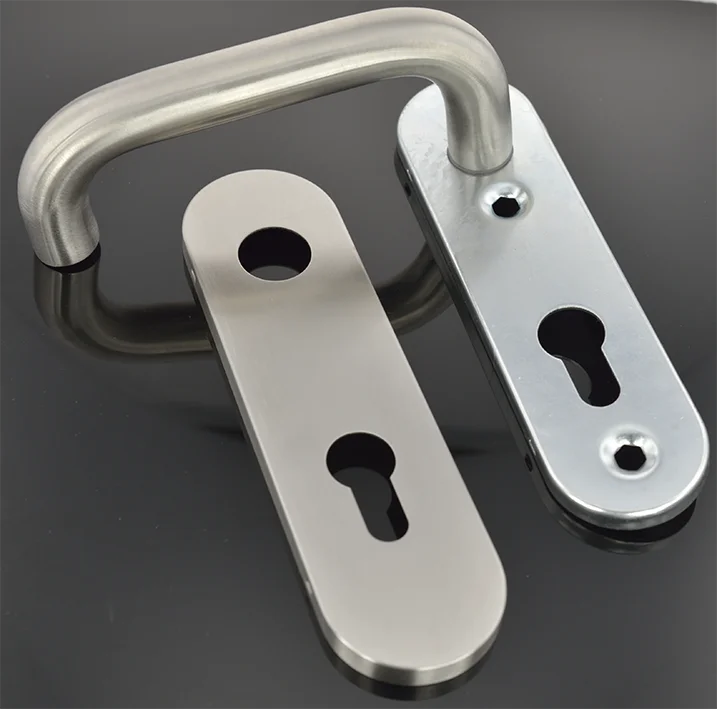 Top Quality Eruo Style Stainless Steel Door Handle Ss2003 72mm Center