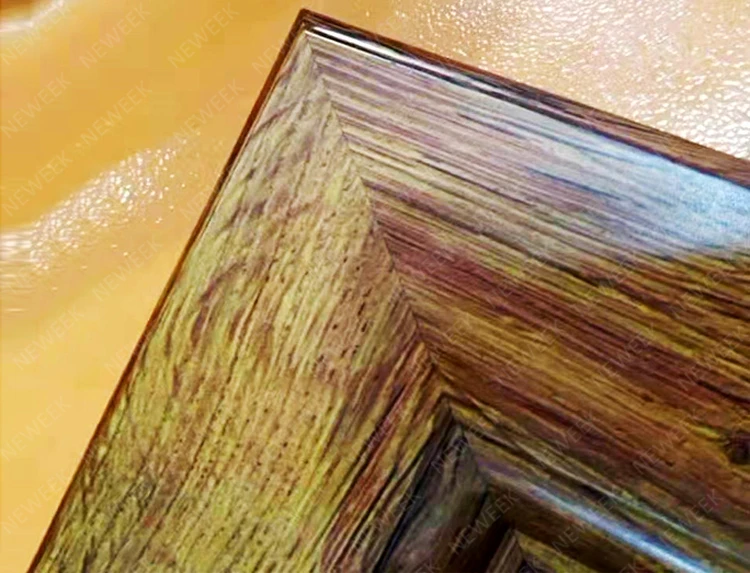 NEWEEK double head woodworking 45 90 degree angle cutting machine for cutting picture frames